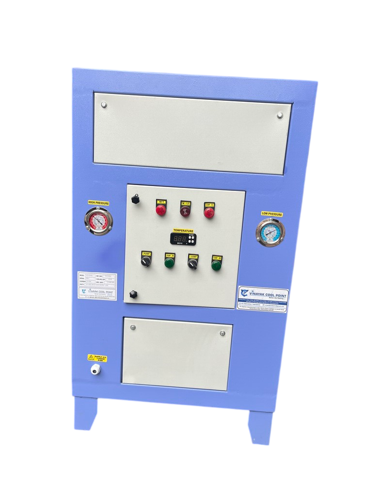 5 Tr V Type Process Chiller - Color: Blue