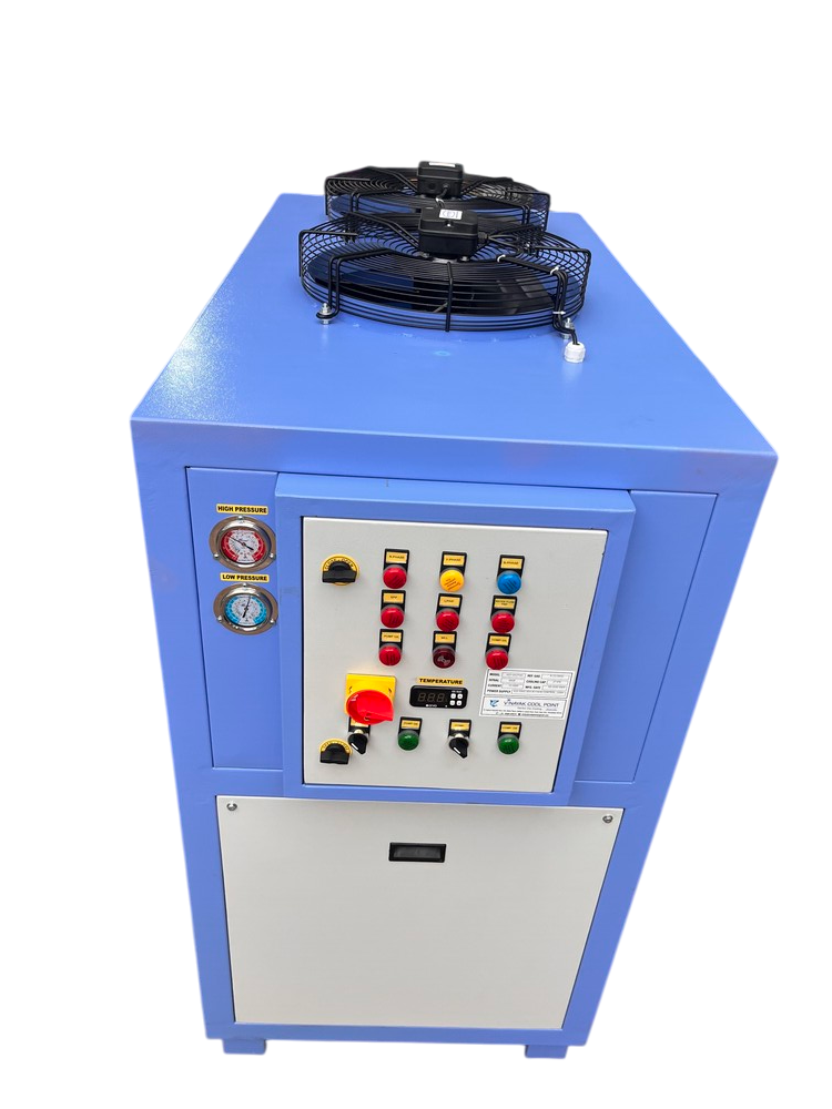 5 Tr V Type Process Chiller - Color: Blue