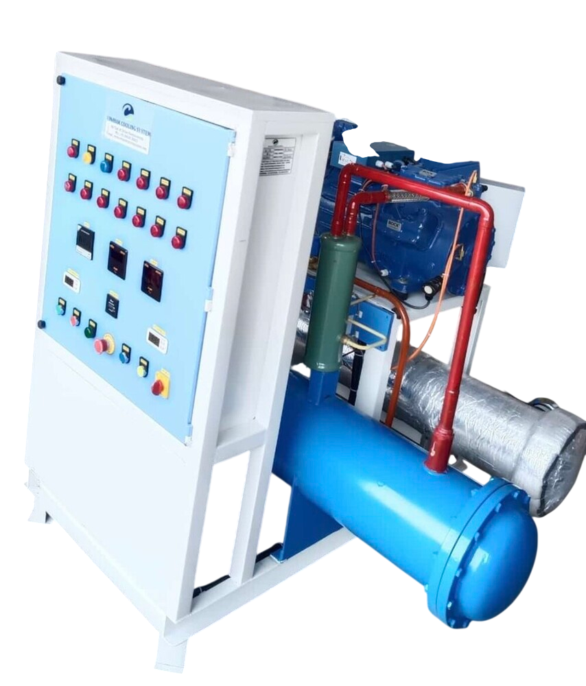 Water Cooled Chiller - Color: Blue