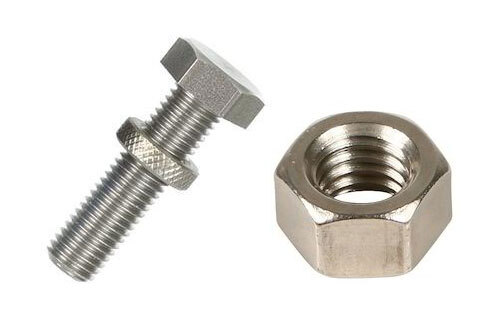 Stainless Steel Bolt And Nut - Application: Domestic & Industrial