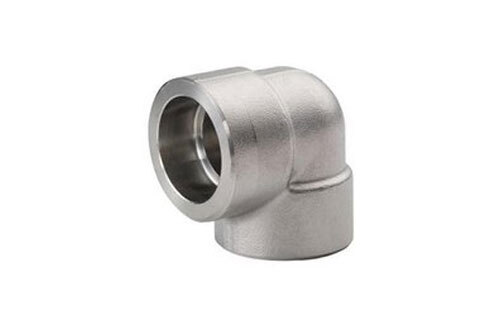 Forged Elbow - Color: Silver