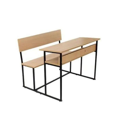 Dual Desk Bench (Semi Covered Desk) - Assembly: No Assembly Required