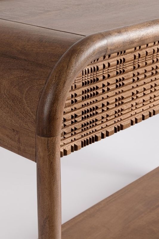 Solid Wood Console Table - Custom Finish - Color: Different Available