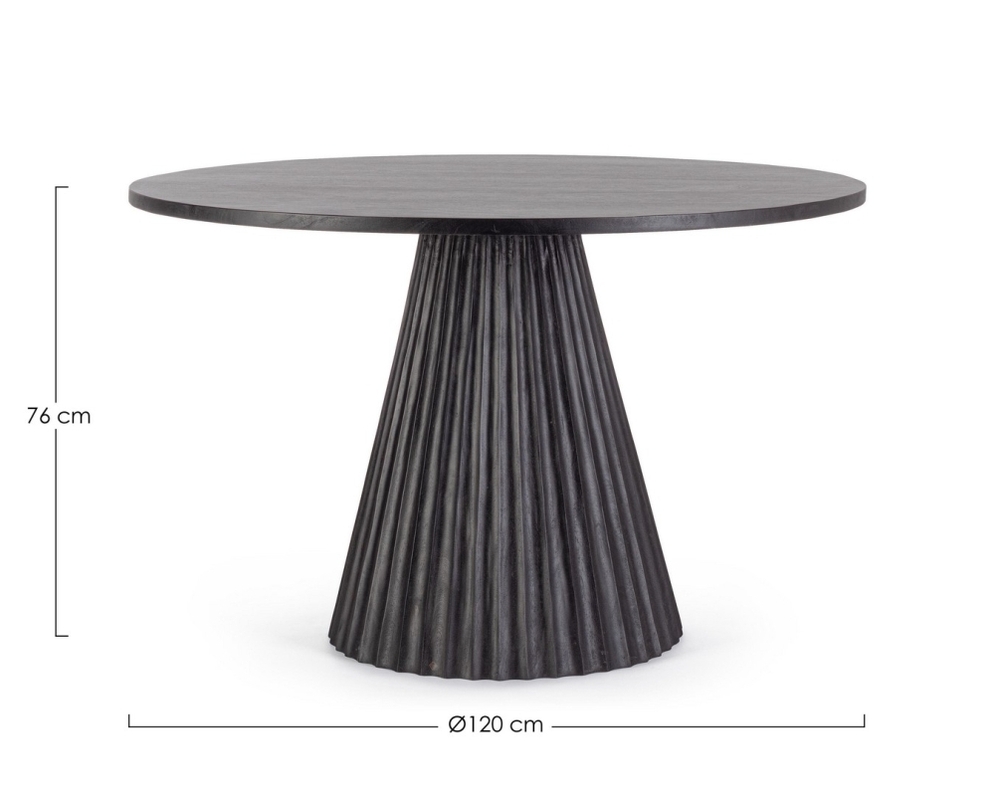 Round Dining Table - Color: As Per Requirement