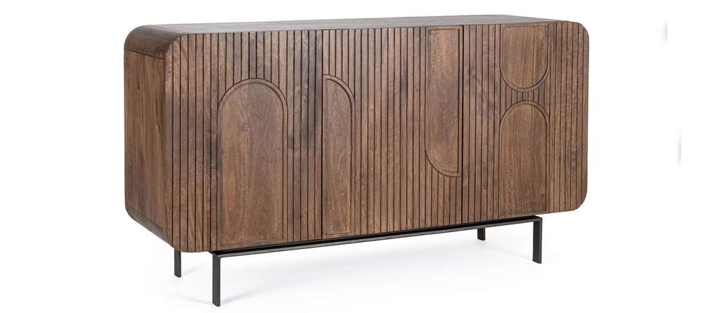Nivaha Solid Wood Sideboard - Custom Finish