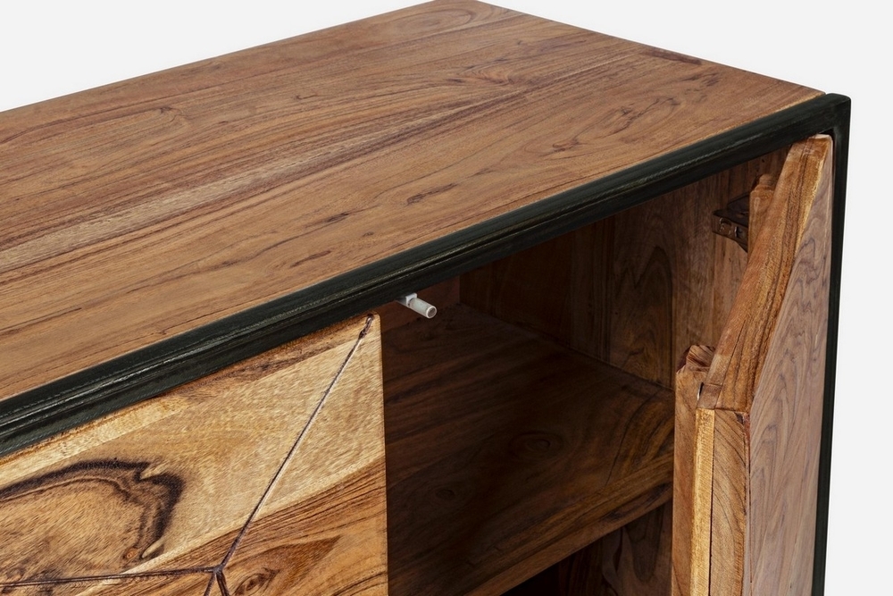 Side Board 4 Door - Assembly: No Assembly Required