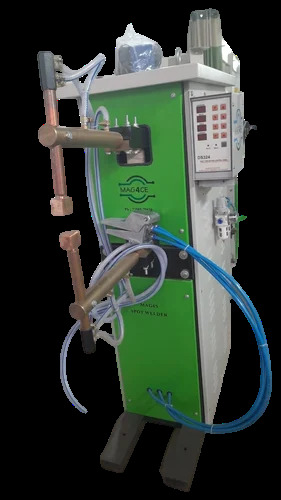 12 Kva Pneumatic Type Contactor Control Spot Welding Machine - Efficiency: 97 %