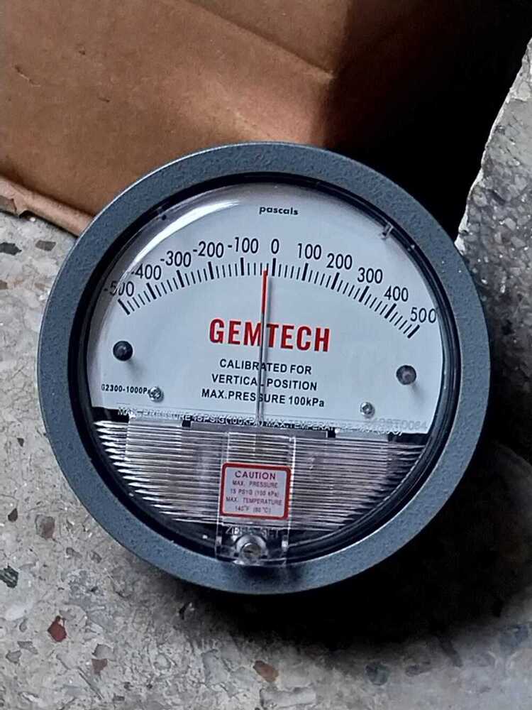 GEMTECH DIFFERENTIAL PRESSURE GAUGE IN Solaris Industrial Estate MUMBAI MAHARASHTRA