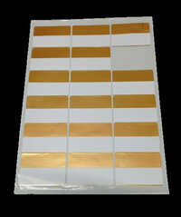 Golden A4 Sticker Label Sheet