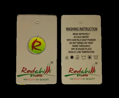 Price Tag - Color: Different Available