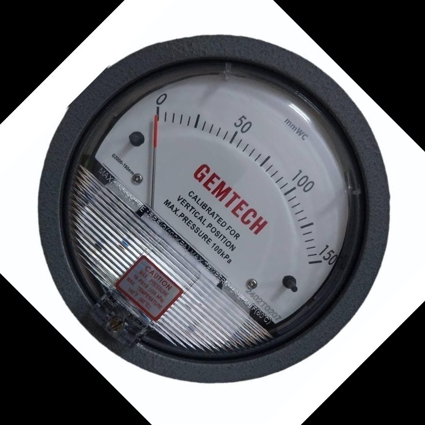 GEMTECH DIFFERENTIAL PRESSURE GAUGE For Vikram Udyogpuri Industrial Area Madhya Pradesh