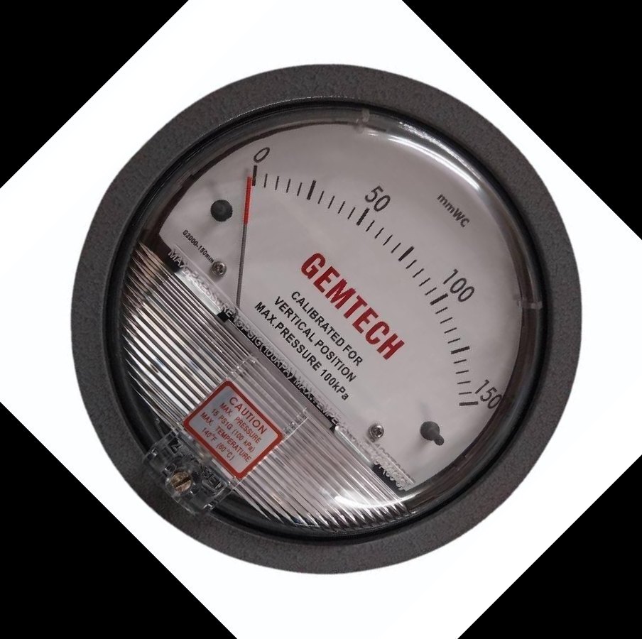 GEMTECH DIFFERENTIAL PRESSURE GAUGE For Vikram Udyogpuri Industrial Area Madhya Pradesh
