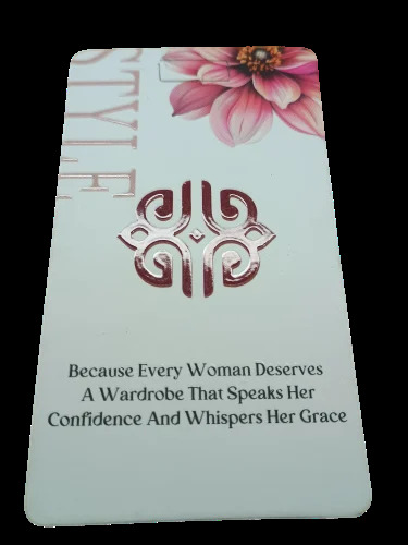 Garment Hang Tag - Color: Different Available