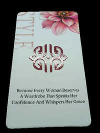 Garment Hang Tag - Color: Different Available