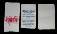 Pvc Hanging Tags - Color: Different Available