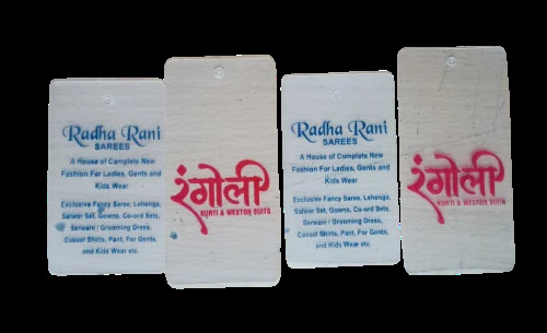 Pvc Plastic Tag - Color: Different Available