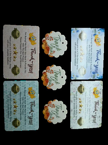 Thank You Card - Color: Various Available