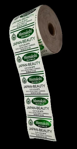 Pre Printed Paper Label Roll - Color: Different Available