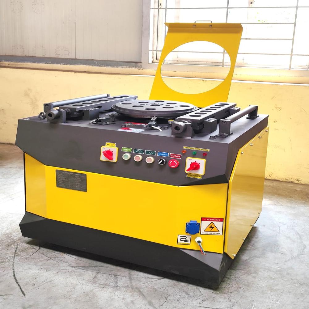 42 Mm Bar Bending Machine - Color: Yellow And Black