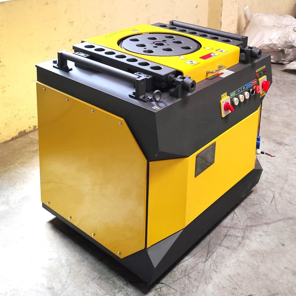 42 Mm Bar Bending Machine - Color: Yellow And Black