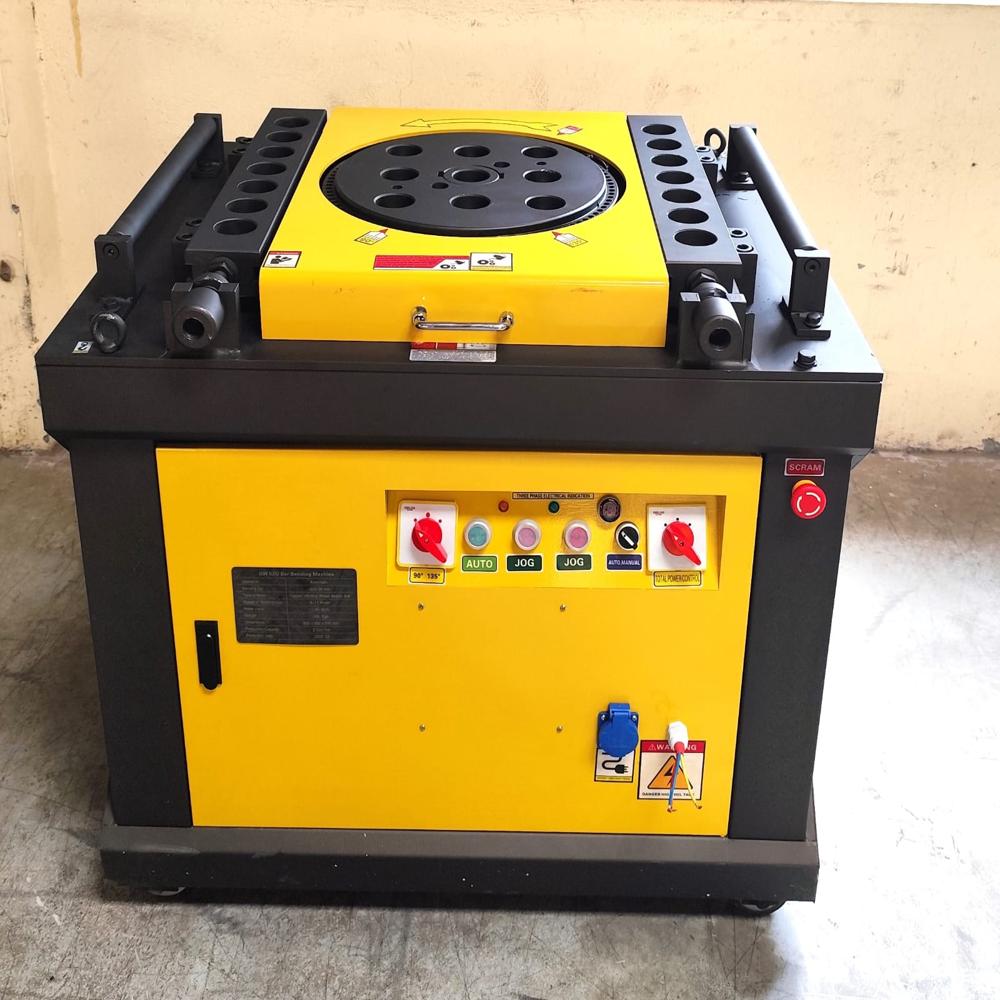 32 Mm Bar Bending Machine - Color: Yellow And Black