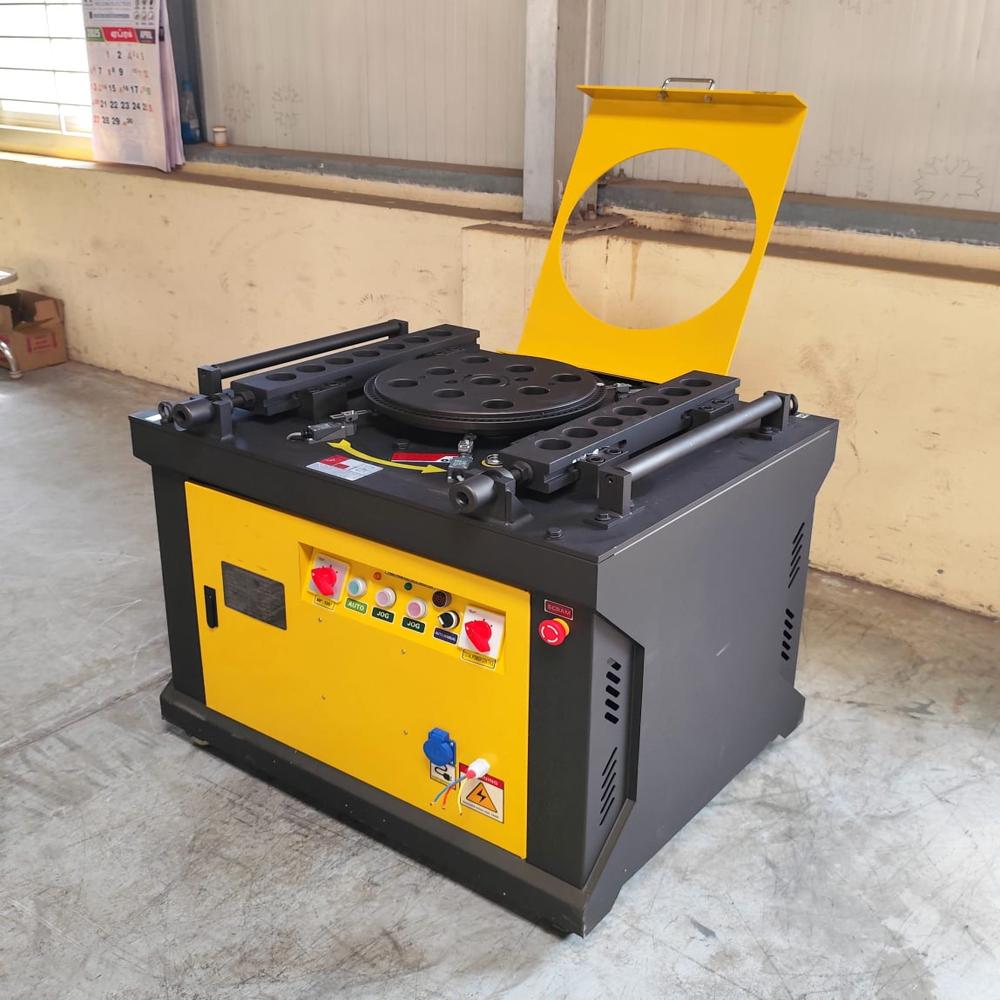 32 Mm Bar Bending Machine - Color: Yellow And Black