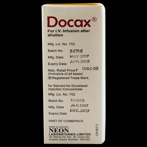 Docax 80 Mg Injection - Physical Form: Liquid