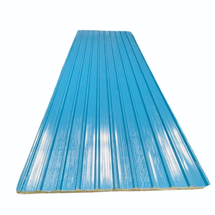 30Mm Metal Roof Puf Panel - Color: Blue
