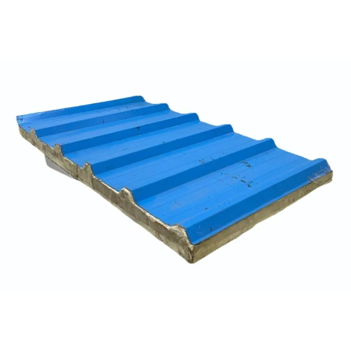 40Mm Metal Roof Puf Panel - Color: Blue