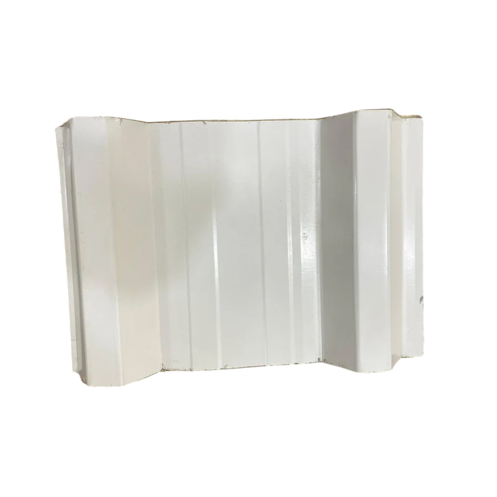 120Mm Metal Roof Puf Panel - Color: White