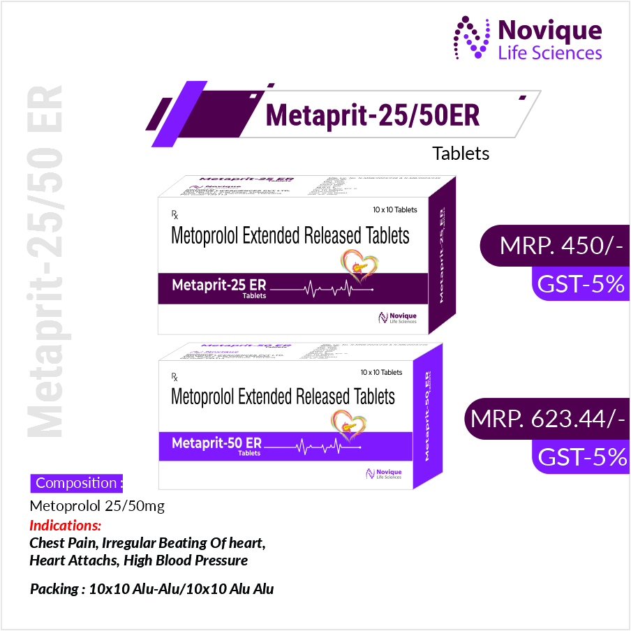 Metoprolol 25mg Extended Release