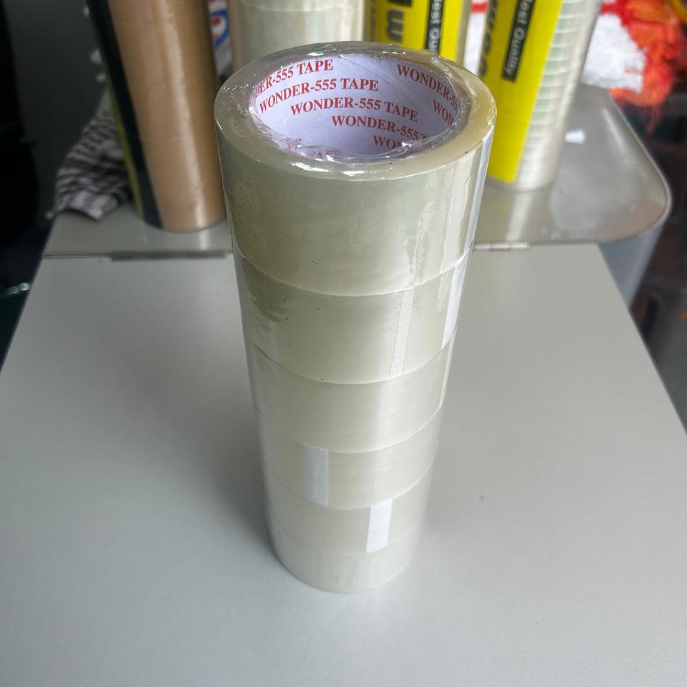 45mtr Transparent Bopp Tape (12mm, 18mm, 24mm, 36mm, 48mm)