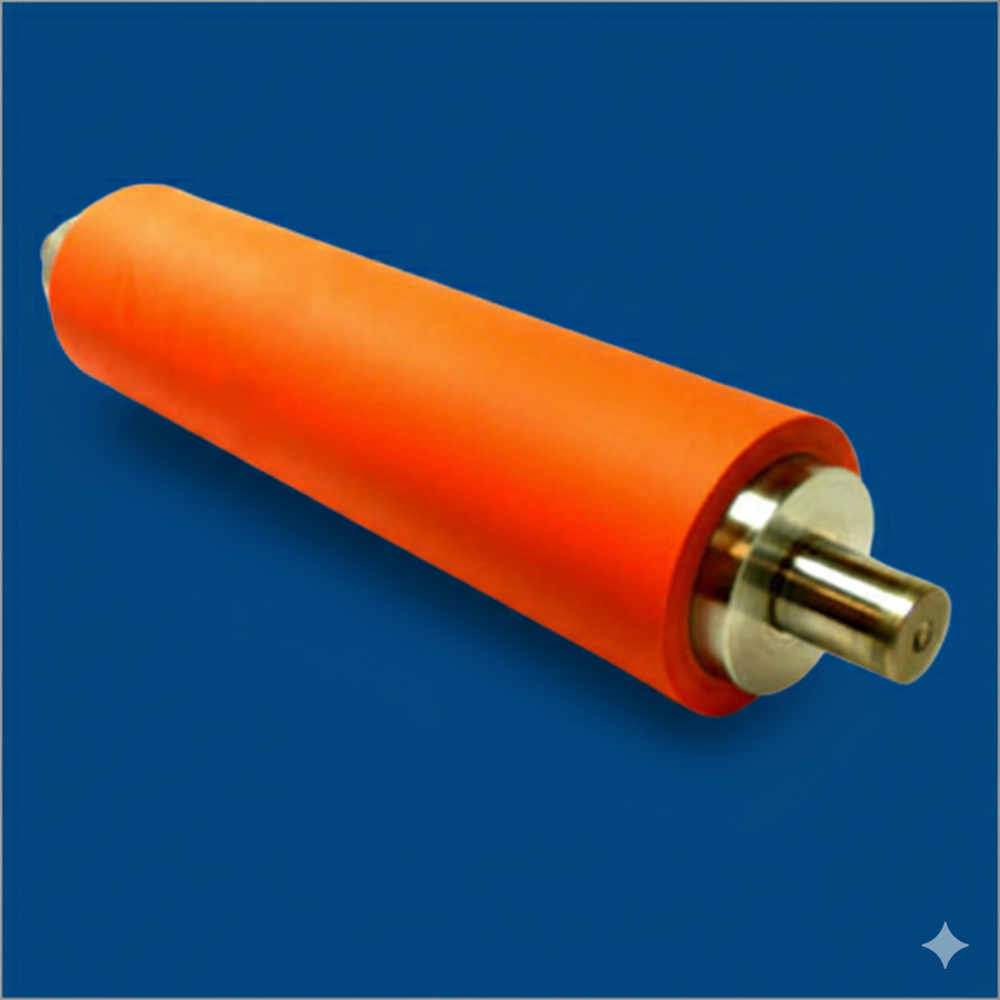 Polyurethane Roller - Color: Yellow