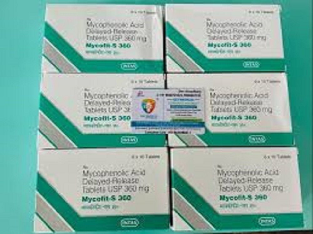 Mycofit S Mycophenolic Acid 360 Mg Tablet