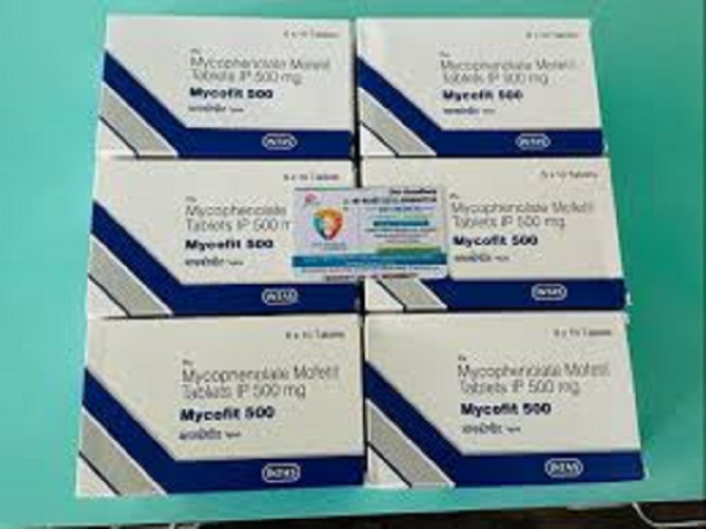 Mycofit 500 Mg Mycophenolate Mofetil Tablets
