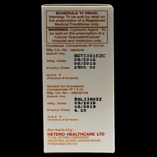 Docetero 20 mg Injection