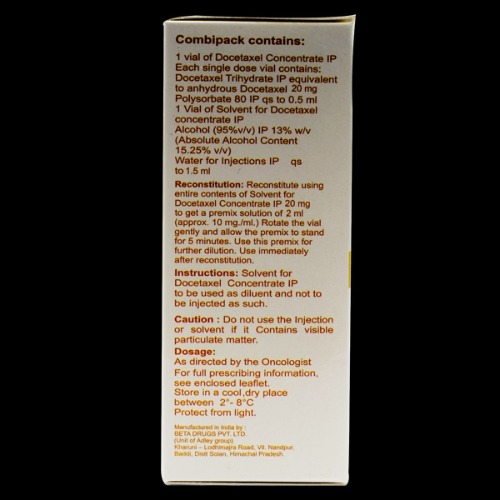 Docetero 20 mg Injection