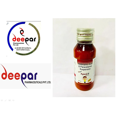 Mefenamic Acid And Paracetamol Suspension