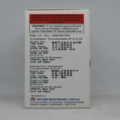 Docetero 80 Mg Injection - Physical Form: Liquid