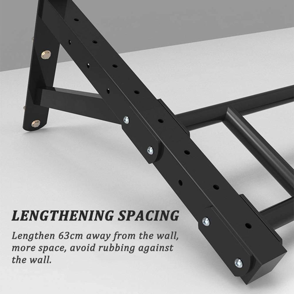 Dolphy Multifunctional Wall-mounted Pull-up Bar Home & Gym - Grade: Personal Use