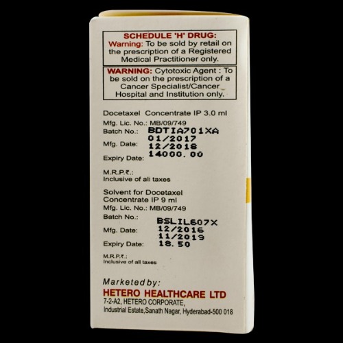 Docetero 120 mg Injection