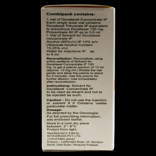 Docetero 120 mg Injection