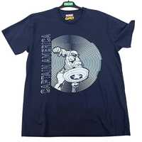 Blue Customized T Shirts - Fabric Type: Cotton
