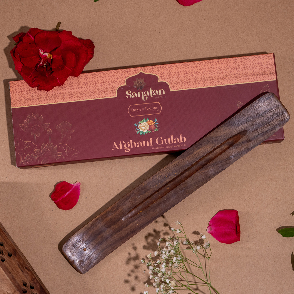 Afghani Gulab Luxury Incense Sticks - Diameter: 2-3 Millimeter (Mm)