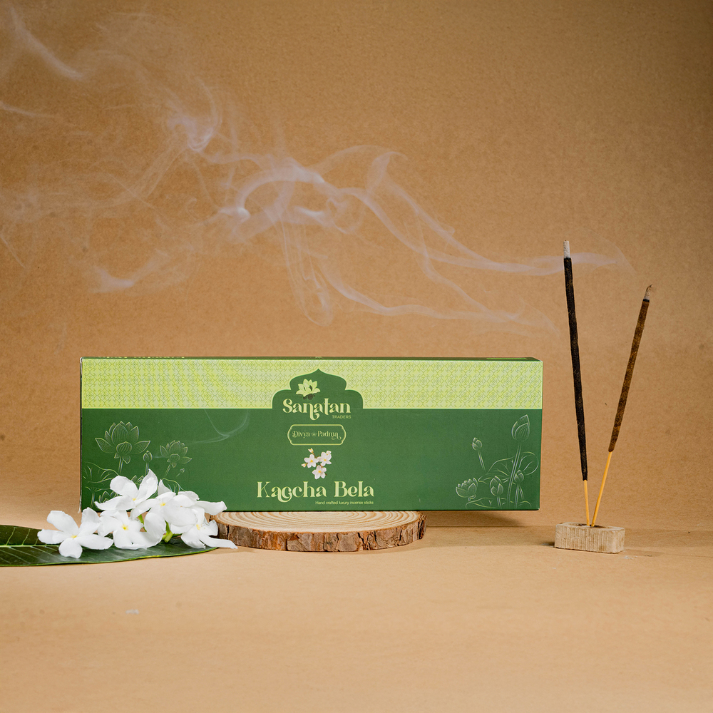 Kaccha Bela Luxury Incense Sticks - Diameter: 2-3 Millimeter (Mm)