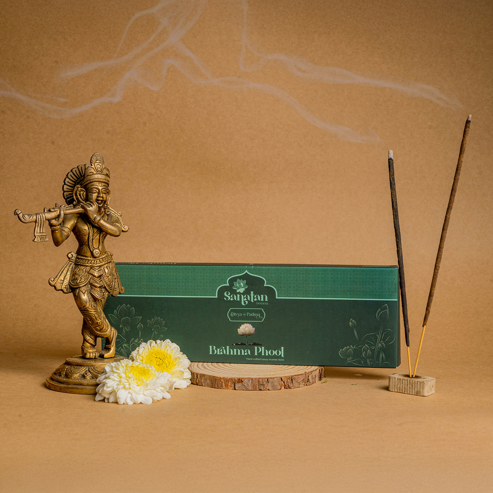 Brahma Phool Incense Sticks - Diameter: 2-3 Millimeter (Mm)