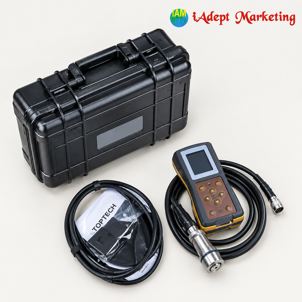 Vibration Data Collector 107Vf-T Meter With Tacho - Color: Black