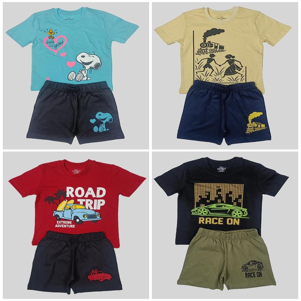 Boys Printed Short Set