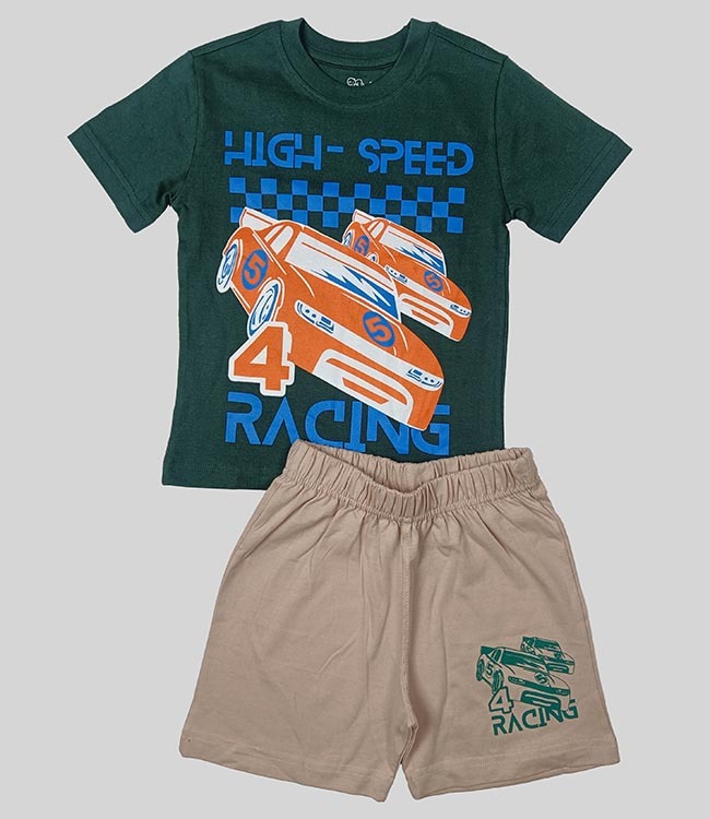 Boys Printed Short Set