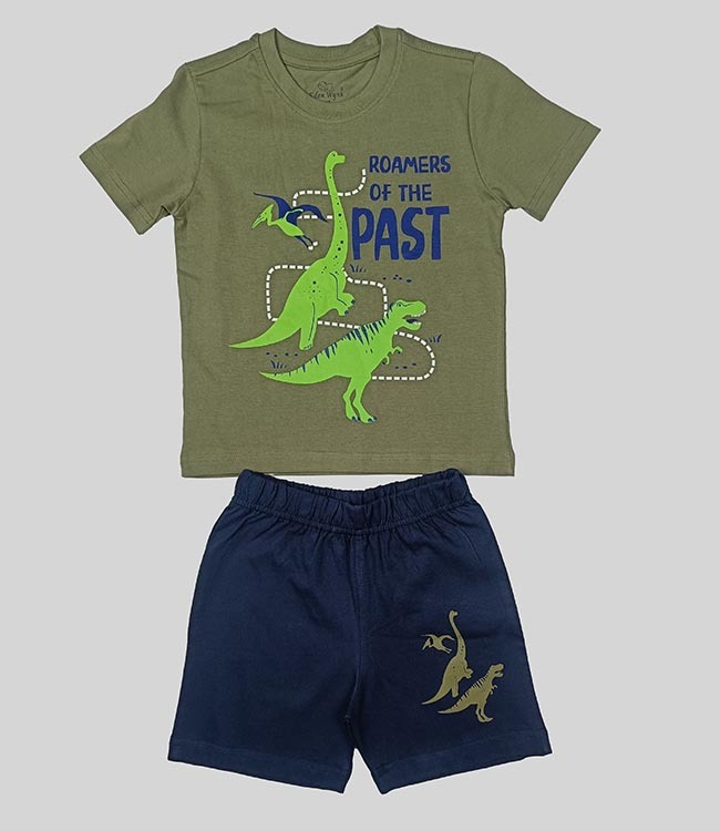 Boys Printed Short Set